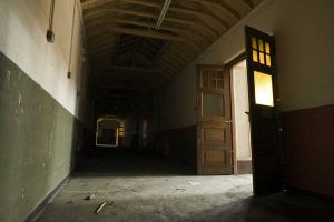 kitchen ballroom corridor 